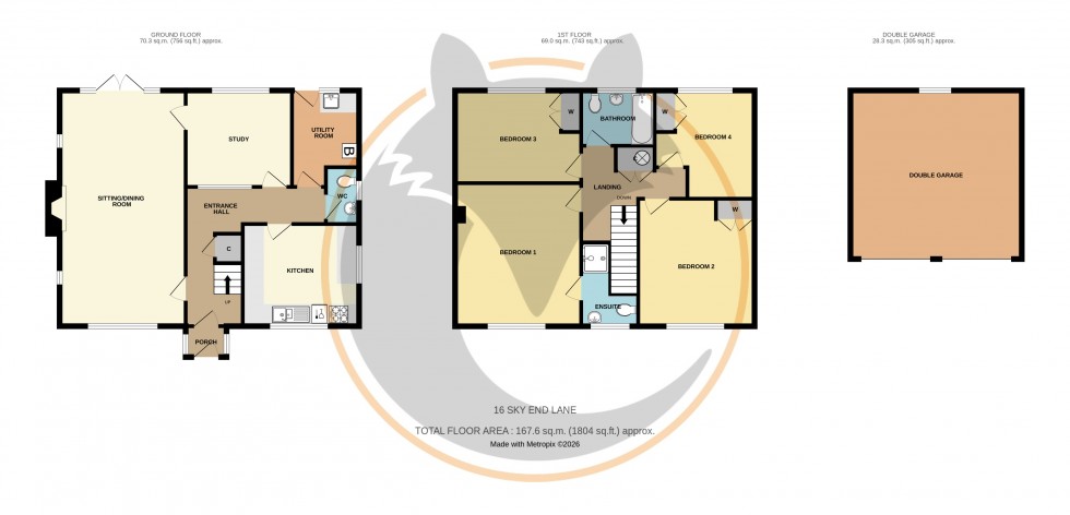 Floorplan for Hordle, Lymington, Hampshire